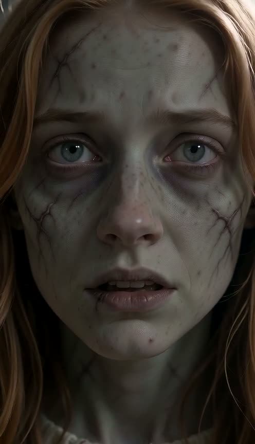 Close-up of the loved one who has turned